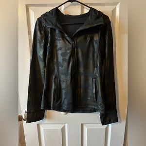 Black Camo Active Jacket